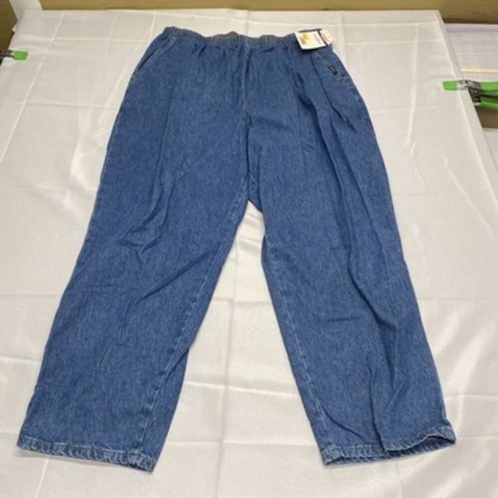 NWT Chic Petite Plus Size Elastic Waist Denim Jeans 24W! Brand new!
